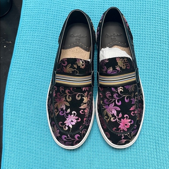 Robert Graham Go Go Floral Slip On Sneakers main image 2